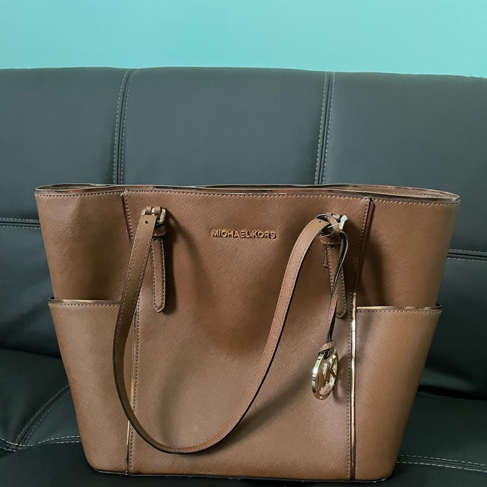 Brown Michael Kors shoulder bag